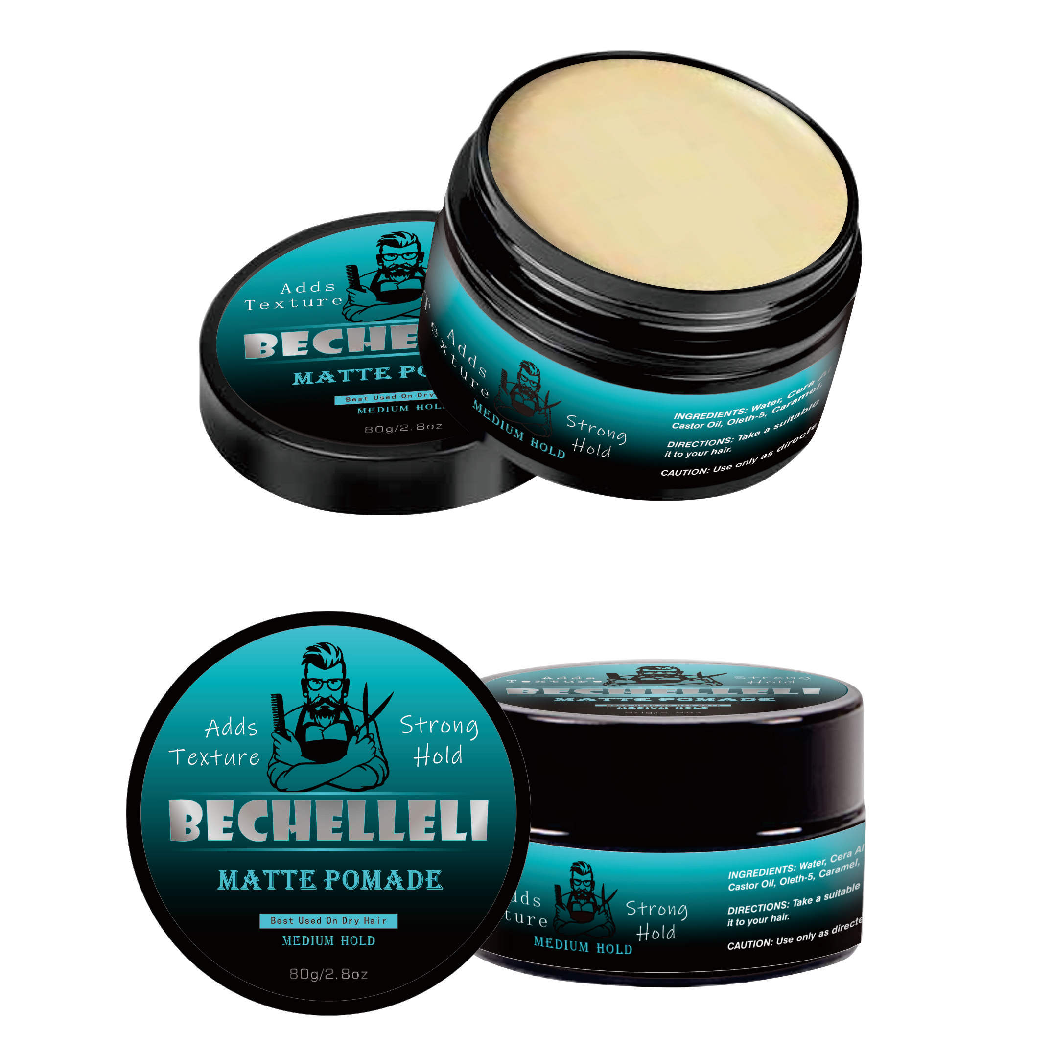 โพเมดเนื้อแมตต์ 80 กรัม/2.8 ออนซ์