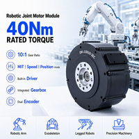 Actuador Robótico Servo Sin Escobillas Foxtech DM-J10010-2EC con Codificador Dual, Controlador Integrado y Caja de Engranajes para Brazo Robótico