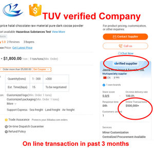 Bán buôn delfi Non-GMO bột ca cao kiềm không chứa gluten để nướng thô và đóng gói trong túi - Product Image 5