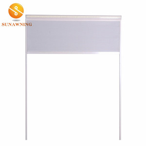 Adapté aux besoins du client Extérieur Résistant Aux UV En Aluminium Fenêtre <span class=keywords><strong>Pare</strong></span>-<span class=keywords><strong>Soleil</strong></span> Zip Écran - Product Image 1