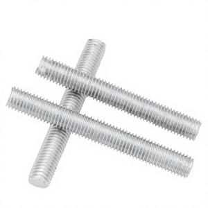 Tige filetée en acier finition noire, entièrement filetée, métrique, droite, quincaillerie de fixation - Product Image 4