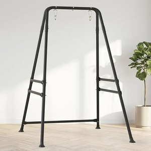 Support de <span class=keywords><strong>hamac</strong></span> moderne en forme de A <span class=keywords><strong>pour</strong></span> chambre à coucher en plein air, salon, parc, matériau en tissu métallique durable. - Product Image 1