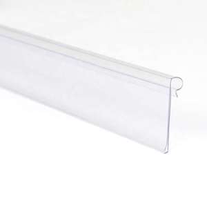 Bande de données pour étiquettes de prix de supermarché en PVC transparent durable, procédé d'extrusion et de découpe du plastique - Product Image 2