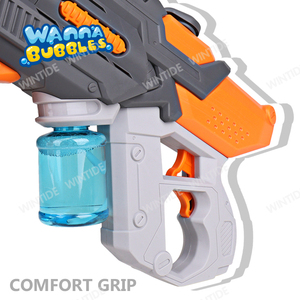 2-in-1 אוטומטי pp פלסטיק בועת ואקדח מים עם פתרון 100 מ "ל צעצוע שמפוצץ בועות כולל wand - Product Image 2