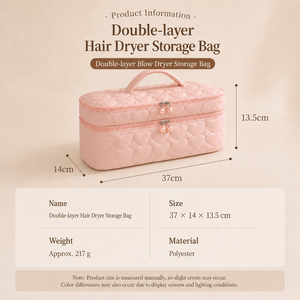 Bolsas de Almacenamiento para Secador de Pelo de Doble Capa y Gran Capacidad, Nuevas 2026, para <span class=keywords><strong>Dyson</strong></span>, Laifen, <span class=keywords><strong>Plancha</strong></span> y Rizador de Pelo, Plegables y Resistentes al Agua - Product Image 3
