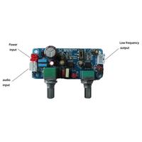 Filtre passe-bas, préamplificateur de caisson de basses, carte d'amplification, DC 9-32V, mono/double canal, préamplificateur avec réglage du volume des basses