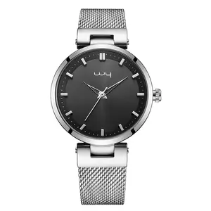 雷蒙斯WY-064时尚女士时尚石英黑色表盘手表品牌自有品牌奢华女性定制标志包装手表