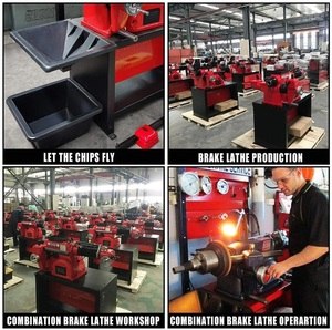 Máquina de Reparación de Discos de Freno y Corte de Tambores de Freno Automática C9370 220v - Product Image 6