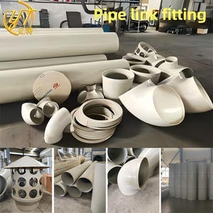 Système de ventilation personnalisé léger antirouille QuickConnect PP pièces d'équipement industriel de nettoyage d'air humide anti-corrosion - Product Image 6