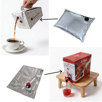 Sac en aluminium personnalisé 2L/3L/5L boîte extérieure valise pliante pour lait, bière, jus, boisson, café-Boîtes en papier portables