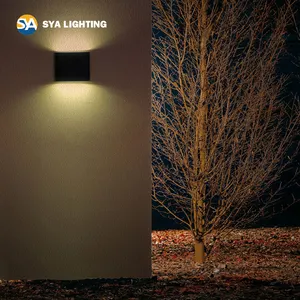 SYA-B-1311 Decorative Outdoor Outdoor Garden Light Led Wall Mount Lamp Up And Down Wall Lighting