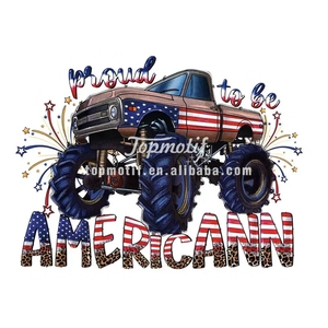 Turnaround rapido 4 ° di July DTF trasferisce la stampa a trasferimento termico a scelta con consegna rapida lavabile e durevole - Product Image 2