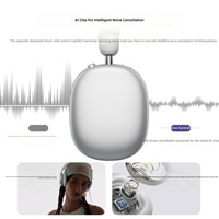 Casque sans fil à réduction de bruit, conception intra-auriculaire complète, étanche, chargement Type-C