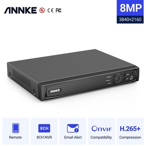 ANNKE 8CH H.265 PoE ağ Video kaydedici 4K Ultra HD akıllı oynatma kaydedici NVR hareket uyarıları - Product Image 5