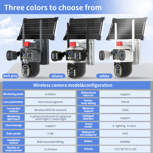BES 4K V380专业双镜头太阳能安全PTZ闭路电视摄像机无线<span class=keywords><strong>WiFi</strong></span>户外<span class=keywords><strong>4g</strong></span> sim卡太阳能摄像机 - Product Image 5