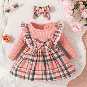 Vestido para Bebé Niña de 3 a 24 Meses, Ropa Casual de Navidad, Vestidos Rojos de Manga Larga para Bebés - Product Image 6