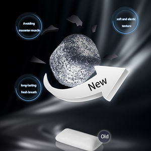 I'MINTココナッツカーボンチューイングガムレモンフレーバー15gキャンディー無糖チューイングガム低カロリーバブルガム - Product Image 3