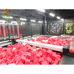 Parcours d'obstacles américain pour enfants <span class=keywords><strong>ninja</strong></span> guerrier équipement de gymnastique Sports extrêmes d'intérieur équipement de parc de trampoline personnalisé - Product Image 4