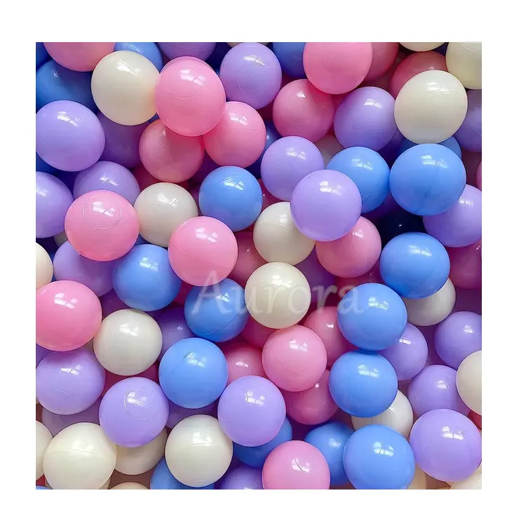 Attrezzature per feste per bambini giocattolo di plastica elastico pelota de plastico para bebe balls per palline da fossa