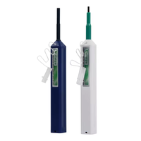 Nettoyeur de fibre optique Type de stylo nettoyant en un clic 2.5mm SC FC ST connecteur 1.25mm LC nettoyeur de fibre optique Komshine de haute qualité