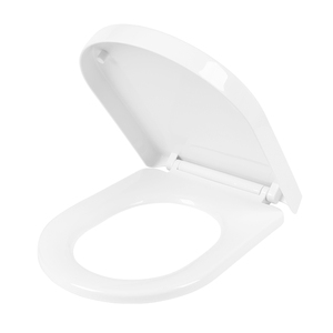 OUNASI <span class=keywords><strong>Tapa</strong></span> de Inodoro Moderna de Plástico PP, Cerrada y Alargada, para Hotel, Baño, Color Blanco, Antideslizante - Product Image 5