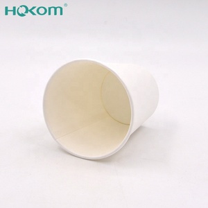Campione gratuito eco friendly tazza di carta a parete singola 12oz tazze di caffè in carta bianca per bevande calde - Product Image 3