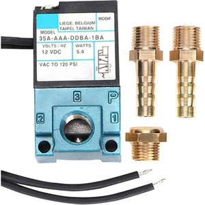 Caoeal โซลินอยด์วาล์วควบคุมบูสต์3พอร์ต35A-AAA-DDBA-1BA 12V DC 5.4W สำหรับการปรับแต่ง - Product Image 1