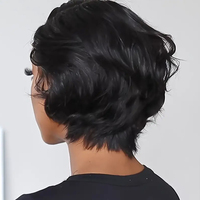 Perruque Lace Frontale 13x4 en Cheveux Humains Couleur Naturelle Brésiliens – Perruques Pas Chères en Promotion Déstockage Coupe Pixie