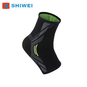Shiwei Knitted Elastic <b>Ankle</b> Brace Basic Protection Unisex for Football Running Fitness Comfortable <b>Support</b> Adult Size One - Product Image 4