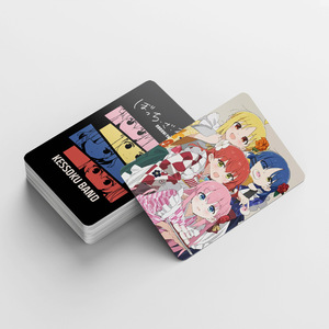 92 unids/caja dibujos animados Bocchi the Rock Gotoh <span class=keywords><strong>Hitori</strong></span> 60 Uds tarjeta Lomo 32 Uds pegatinas accesorios de Cosplay tarjetas de Anime de papel coleccionables - Product Image 4