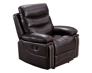 Fauteuil inclinable individuel pour home cinéma, design européen confortable, en cuir synthétique, avec fonctions réglables et extensibles - Product Image 3