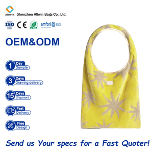 Sac à main <span class=keywords><strong>Toto</strong></span> en coton biologique doux avec logo personnalisé pour la plage d'été à la mode pour femmes - Product Image 1