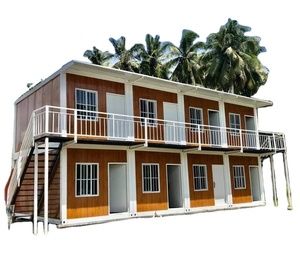 Bâtiment métallique de grande taille de haute qualité, entrepôt/atelier préfabriqué en acier avec <span class=keywords><strong>maison</strong></span> portable, bureau moderne et habitation 20ft 40ft - Product Image 1