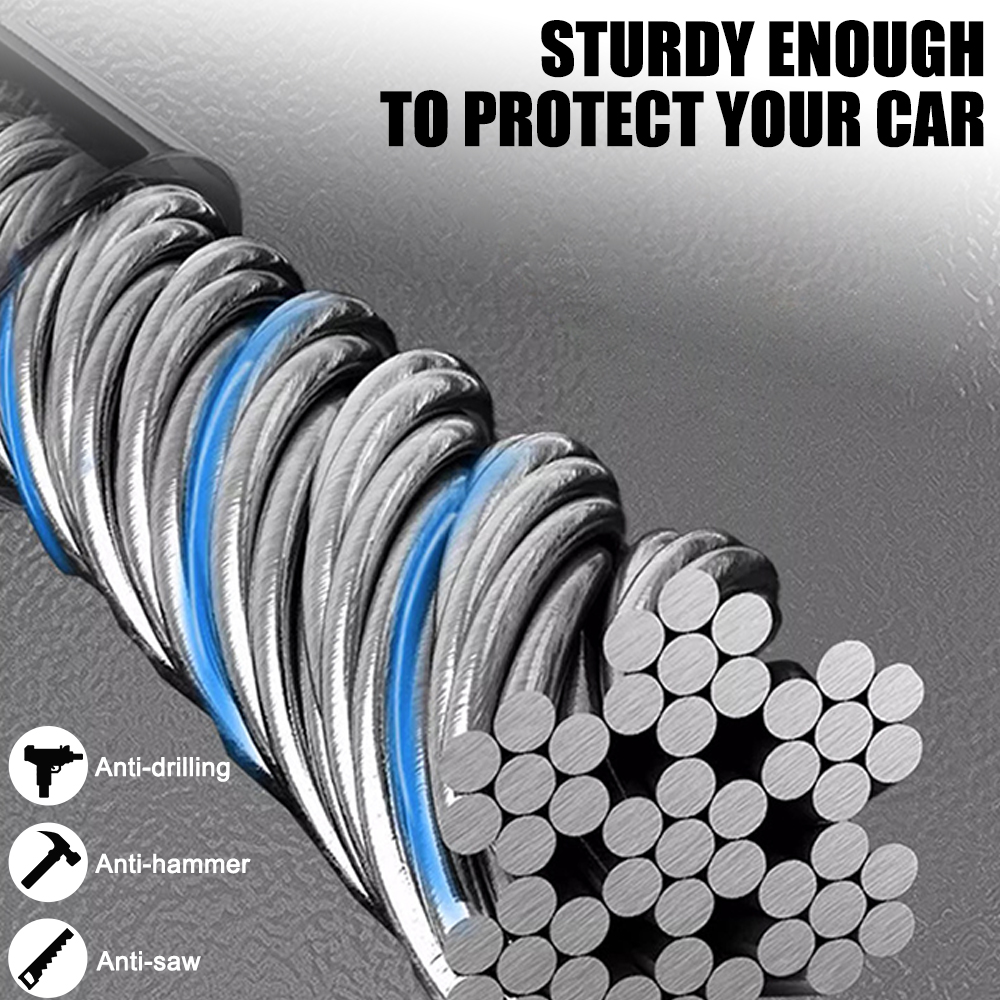 Sinodiving 29578-1/146-19 U-Shaped Anti-Theft Car Steering Wheel Lock | Security Device Seat Belt Lo