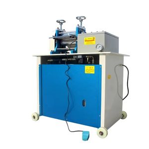 Máquina de rodillo de grabado en relieve de cinturón hidráulico para cuadernos, etiquetas, patrones, bolsas, cinturones, ropa, zapatos, álbumes, alfombras, vestido - Product Image 3