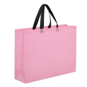 Ruicheng Factory Custom Waterproof Grocery Nonwoven Shopping Bag Film Covered Non-Woven Fabric Tote Bag For Supermarket