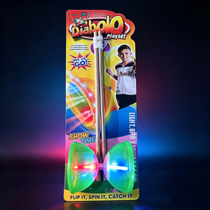 <span class=keywords><strong>Diabolo</strong></span> de jonglage lumineux personnalisé pour diverses activités sportives en plein air, grand format, idéal pour les fêtes - Product Image 3