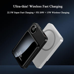 Caricabatterie Magnetico Wireless 15W Ultra-Sottile Mini, Ricarica Super Veloce 22.5W, Power Bank LED con Logo Personalizzato, Prezzo all'Ingrosso - Product Image 2