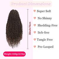 Promotion Perruque tressée style bohème, double dentelle frontale complète, fausses locks Goddess, sans nœuds carrés, pré-épilée, avec baby hair et broderie
