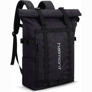 Free sample Cost of manufacturing Outdoor Laptop <b>Top</b> <b>Roll</b> <b>Backpack</b> in Customized, Premium Recycled Polyester oxford - Product Image 1