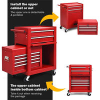 CNC pièces outil roulant coffre armoire chariot ensemble fer Mobile accessoire stockage pour Garage atelier OEM amical