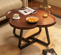 Table basse vintage, table d'appoint, table de salon, petite table, table de chevet pour chambre à coucher, table d'appoint avec rangement