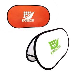 Banner Publicitario Personalizado Ecológico, Portátil, de Tela, Impreso con Serigrafía, Plegable Horizontal para Ferias Comerciales - Product Image 1