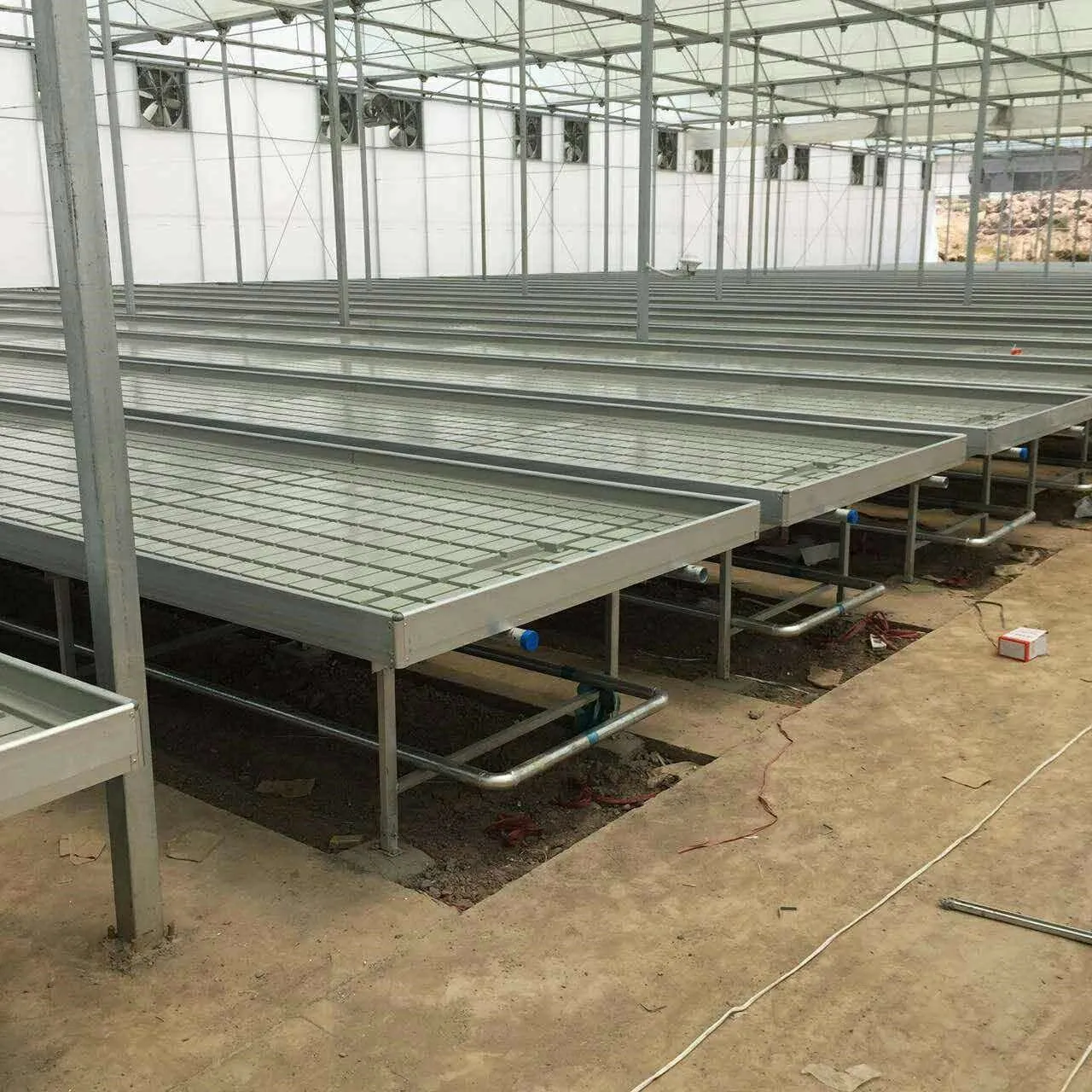 Flower Growing Flood Table Greenhouse Hydroponic Grow Table