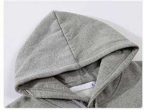 เสื้อฮู้ดดี้โอเวอร์ไซส์แบบสวมหัว น้ำหนัก 330GSM สไตล์สตรีทแวร์ ยูนิเซ็กส์ พิมพ์โลโก้ได้ตามต้องการ เหมาะสำหรับใส่ในฤดูใบไม้ร่วง ชุดทีม แฟชั่นลำลอง กันน้ำ - Product Image 2