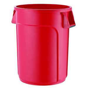 Industrial 75 litros 20 galones Ecológico Ahorro de espacio Contenedores de almacenamiento de plástico de pie Cubo de basura sin tapa - Product Image 4