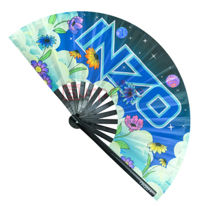 2025 bán buôn tùy chỉnh in logo tre gấp người hâm mộ lớn lớn Kinh doanh Quà tặng phổ biến tùy chỉnh Crafted Clack người hâm mộ - Product Image 2