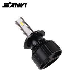 Sanvi优秀双热管传导86W 12v 5500K LED大灯灯泡汽车配件LED车灯