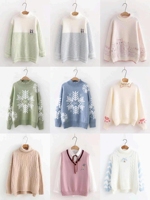 Expédition aléatoire - Nouveau cardigan en maille pour femme, col en V, fourrure courte, coupe ajustée, chaud, avec boutons décoratifs, collection automne