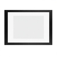 Cadre d'affichage rectangulaire vertical Americanflat 26x32 en plexiglas poli, impression UV/sérigraphie, pour passe-partout 22x28, affichage 26x32
